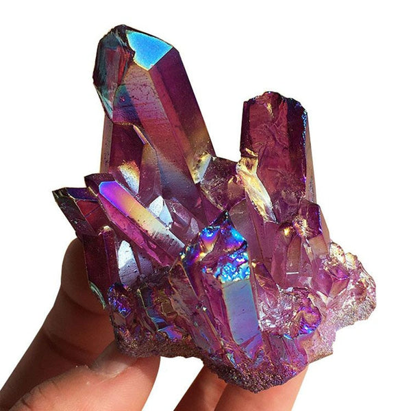 Natural Quartz Amethyst Cluster Crystal Stone