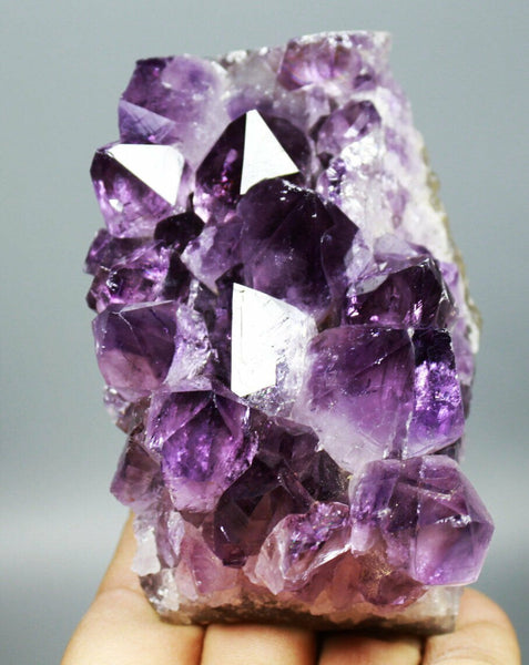 Natural Uruguay Amethyst crystal purple specimen for healing