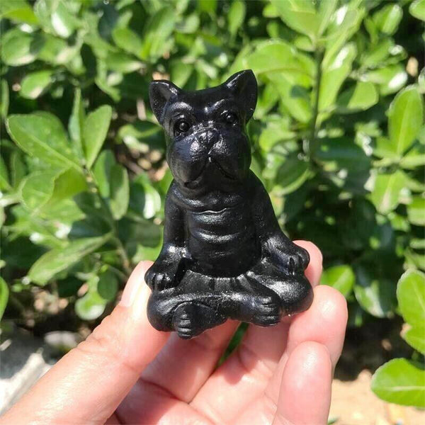 Obsidian Dog Meditation