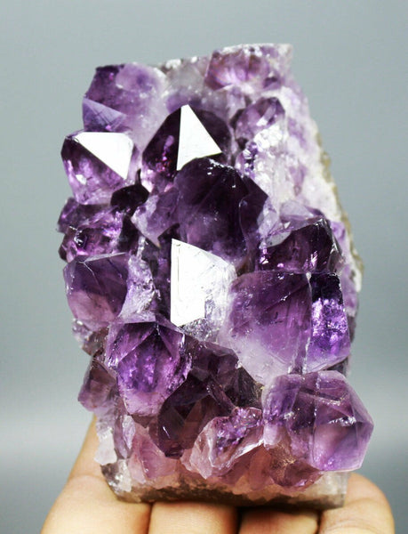 Natural Uruguay Amethyst crystal purple specimen for healing