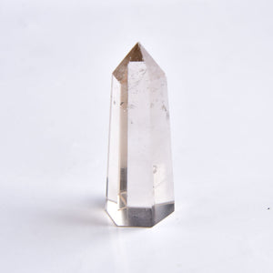 Natural Smoky Quartz Crystal Point Healing Stone Hexagonal Prisms 50-80mm Obelisk Wand Treatment Stone Tower DIY Gift 1PC