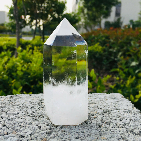 Quartz Crystal Polished Single Point