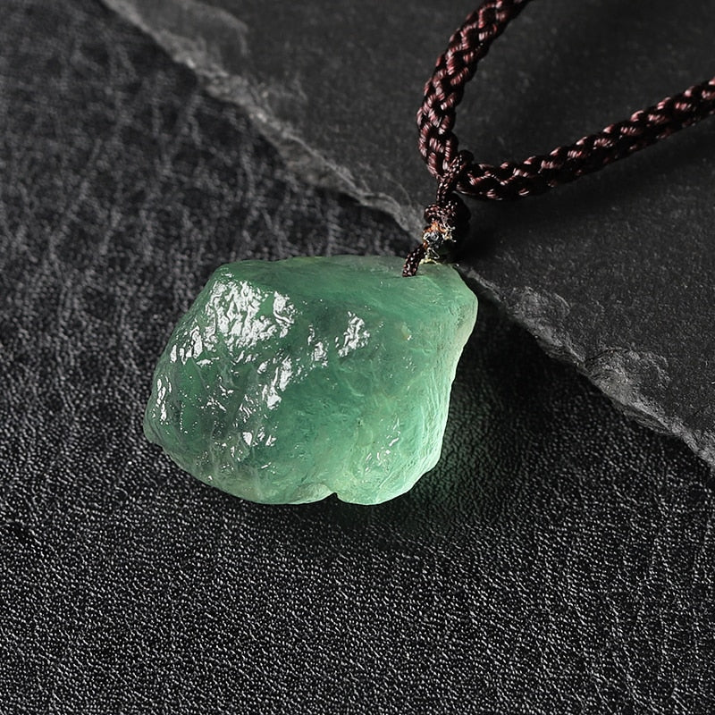 Healing Stone Pendant Amethyst NecKLACE