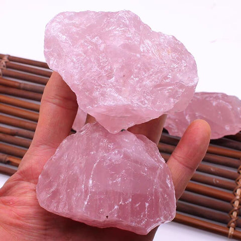 Natural Rose Quartz Minerals