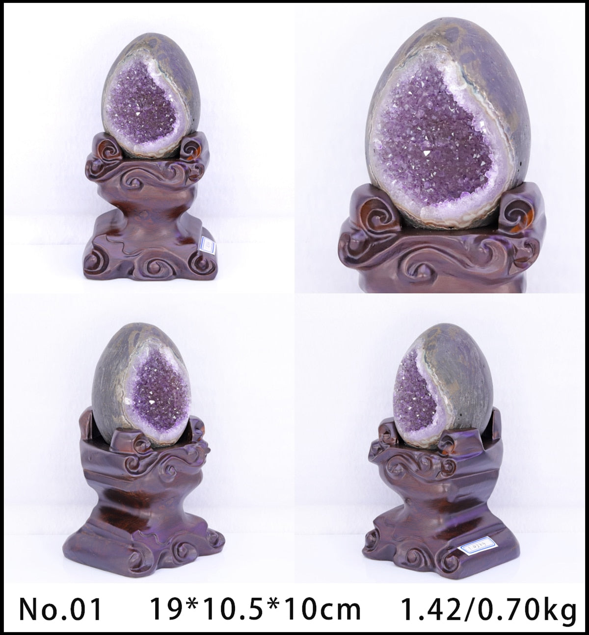Amethyst Eggs