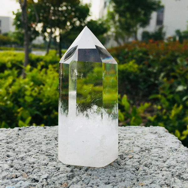 Quartz Crystal Polished Single Point