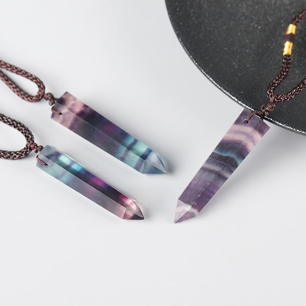 Healing Stone Pendant Amethyst NecKLACE