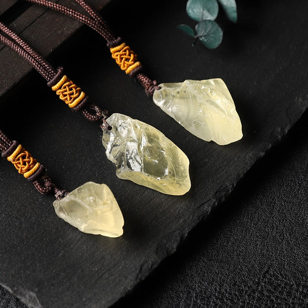 Healing Stone Pendant Amethyst NecKLACE