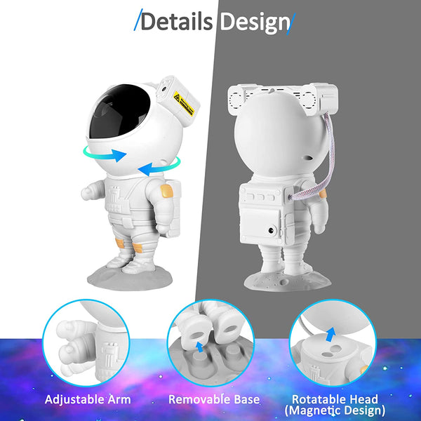 Astronaut Galaxy Projector LED Night Lights