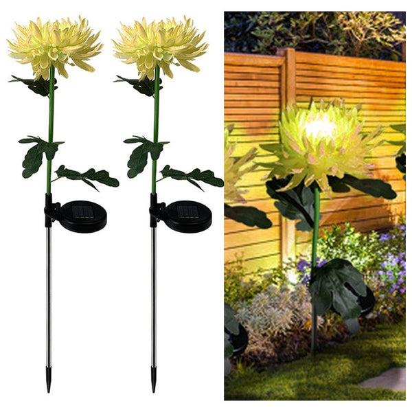 2pcs LED Solar Light Outdoor Fiber Optic Jellyfish Colorful Lamp Color Changing Garden Ground Lawn Pathway Street Lighting Decor