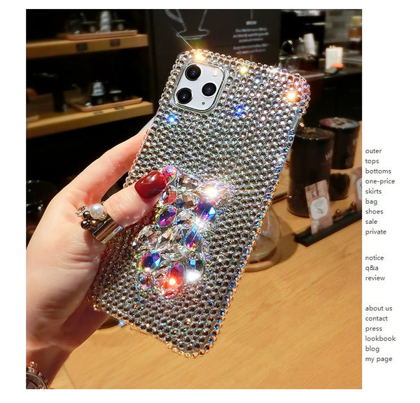 Diamond Bling Bear Phone Cases