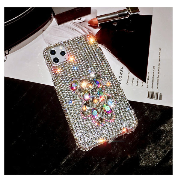 Diamond Bling Bear Phone Cases