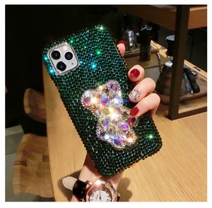 Diamond Bling Bear Phone Cases