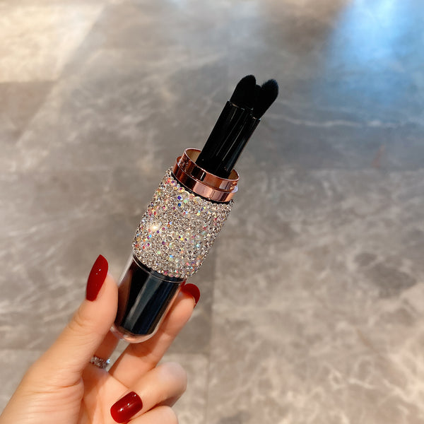 4in1 Diamond Makeup Brushes Set with Case