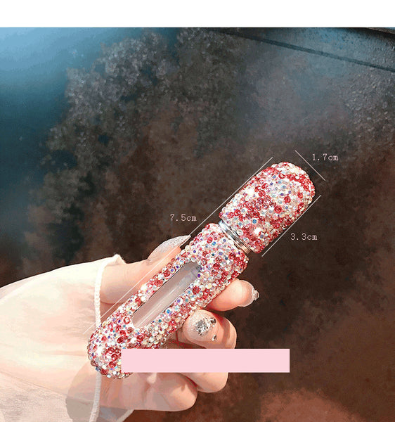 Sparkling 5ml Empty Perfume Bottle with Spray Scent Pump Portable Refillable Cosmetic Containers Atomizer Bottle for Travel Tool