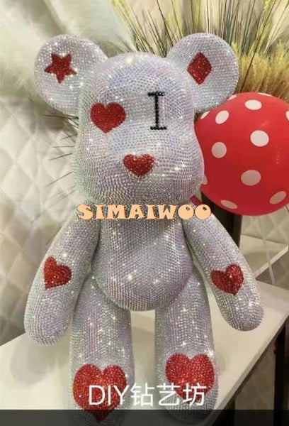 DIY Crystal Bear Doll