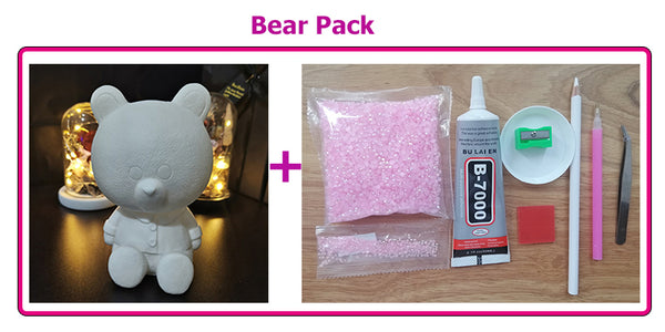 Diamond Bear Rabbit Doll DIY kits