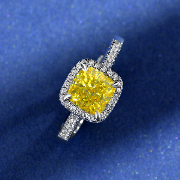 High Carbon Diamond Rings