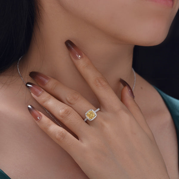 High Carbon Diamond Rings