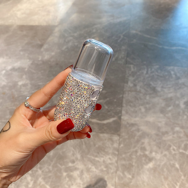 Nano Spray replenishment instrument USB charging hand held steaming face brighten diamond spray beauty moisturizing humidifier