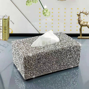 Luxury Diamond Tissue Box Holder Creative