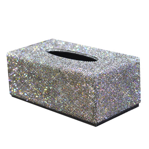High-grade Crystal Diamond Tissue Box