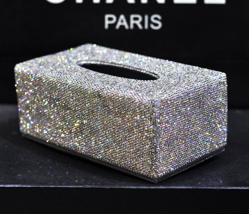 High-grade Crystal Diamond Tissue Box