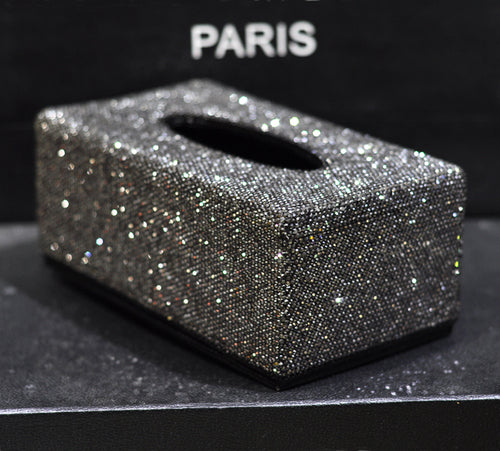 High-grade Crystal Diamond Tissue Box