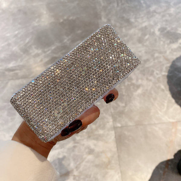 All Rhinetsones Sparkling Acrylic Makeup Brush Holder